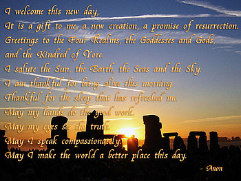 Sunrise over Stonehenge, gods and goddesses, my prayer for today, make a difference, glowing, stonehenge, sunrise HD wallpaper