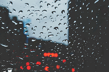 Rain, Drops, Macro, Glare, Glass, Bokeh, Boquet HD wallpaper