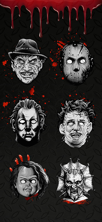 Slashers, terror, horror HD phone wallpaper