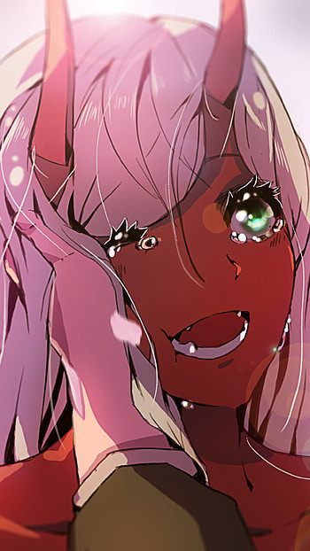 Zero Two — Horned Darling | FranXX | Neon Tears, Zero Two (Darling in the FranXX), Anime, Darling in the FranXX HD phone wallpaper