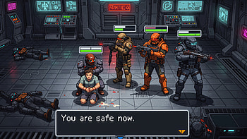 : Pixel Rescue — You Are Safe Now, Pixel Art, Soldier, Sci Fi, Video Game HD wallpaper