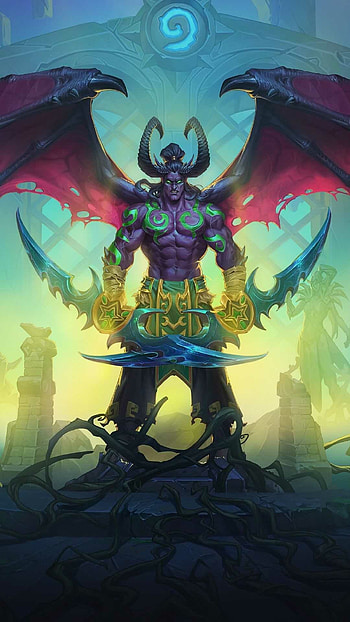 Illidan Stormrage, Hearthstone HD phone wallpaper