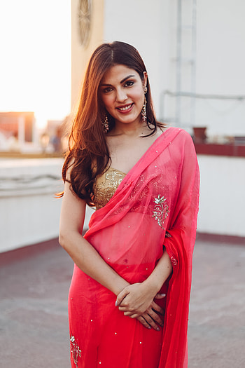 Ankita Lokhande, dress, saree beauty HD phone wallpaper