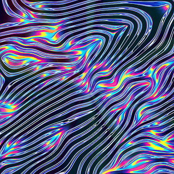 Metallic, Bright, Motley, Texture, Textures, Wavy, Color, Metal, Iridescent, Coloured, Variegated HD phone wallpaper
