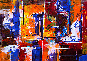 Abstract, painting, texture, colorful HD wallpaper
