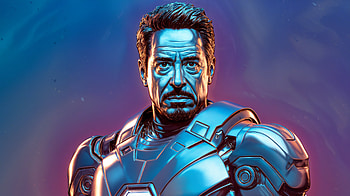 Tony Stark in Stunning Ultra, Tony Stark, Iron Man, superhero, robotics HD wallpaper