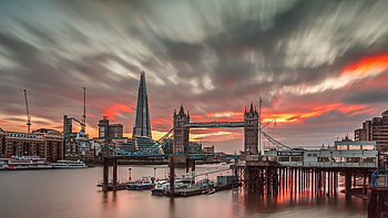 The Shard, London Skyline HD wallpaper