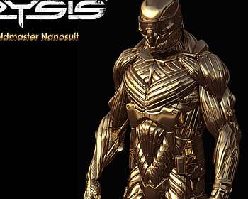 crysis, master, gold HD wallpaper