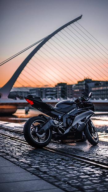 3d Bike, Beautiful Background HD phone wallpaper