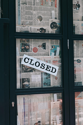 Words, Inscription, Word, Door, Closed, It's Locked, Newspapers HD phone wallpaper