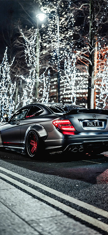 C63, Mercedes-Benz HD phone wallpaper