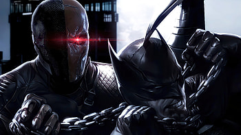 Batman V Deathstroke , deathstroke, batman, superheroes, artist, artwork, digital-art, artstation HD wallpaper