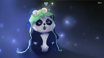 Cute Panda fond ecran HD wallpaper