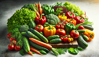 Fresh Vegetables Assortment, food, vegetable HD wallpaper