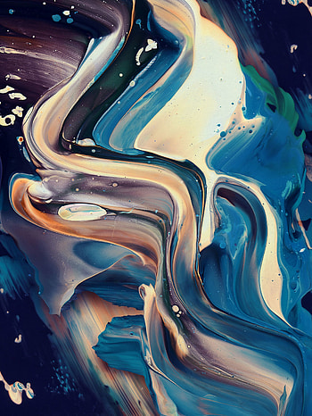 Abstract, Divorces, Paint, Wavy, Irregularities HD phone wallpaper