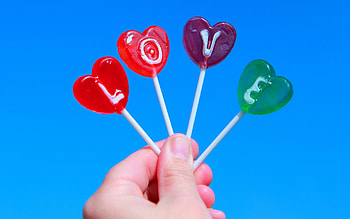 Love, Hand, Heart, Caramel HD wallpaper