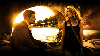 Before Sunset, Romantic sequel, Parisian charm, Bittersweet love story HD wallpaper
