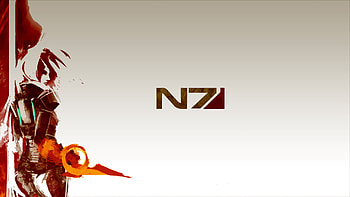 Commander Shepard, Jane Shepard, Mass Effect, Simple, Fem Shep, White background, N7 / and Mobile Backgrounds HD wallpaper