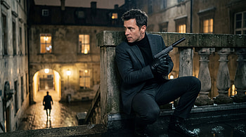 Midnight Secret Agent —, Spy, Balcony HD wallpaper