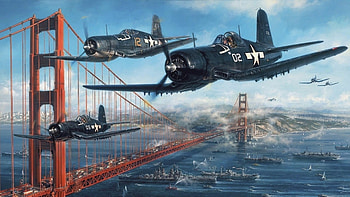 F4U Corsair HD wallpaper