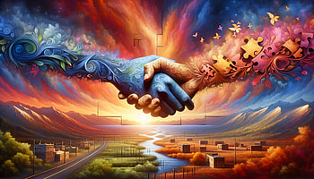 Enchanting Handshake of Unity - Friendship, Friendship, hand, unity, creativity, handshake HD wallpaper
