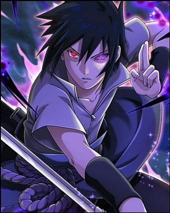 Badass Sasuke, naruto, anime HD phone wallpaper