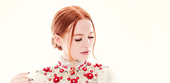 Red head, actress, Madelaine Petsch HD wallpaper