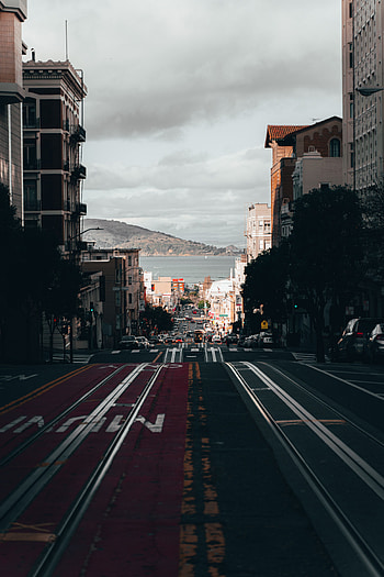 Cities, City, Building, Coast, Road, Street HD phone wallpaper
