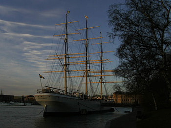 Af Capman in Stockholm, stockholm, tallship, hotel HD wallpaper