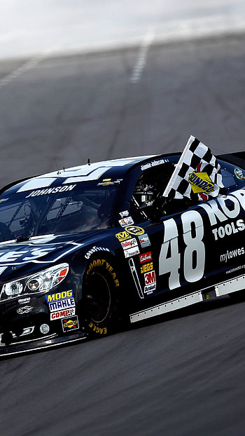 Jimmie Johnson, Chevy car , Auto magazine, Motorsports tribute HD phone wallpaper