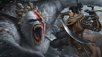 Sekiro: Shadows Die Twice — Ultra : Wolf vs Ape, Sekiro: Shadows Die Twice HD wallpaper