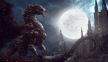 Creature Monster , creature, monster, artist, digital-art, artwork HD wallpaper