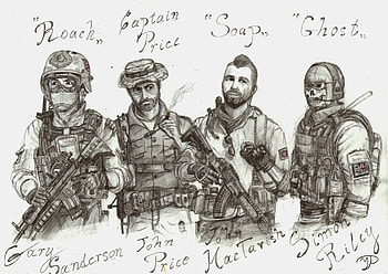 Task Force 141 by PKarina Task Force 141 by PKarina HD wallpaper