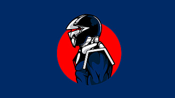 Darkhawk Minimalism, darkhawk, superheroes, marvel, minimalism, minimalist, behance HD wallpaper
