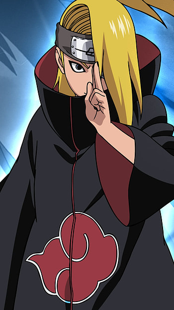 Deidara — Akatsuki Explosive Art (Naruto) Mobile, Anime, Naruto HD phone wallpaper