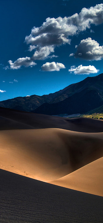 masterpiece, Nature's fine art, Desert serenity, Embrace the sand HD phone wallpaper