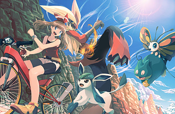 Glaceon, , Pokmon backgrounds, High-resolution ry HD wallpaper