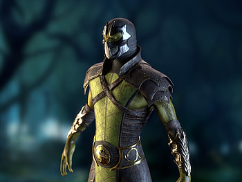 Reptile, Mortal Kombat fan art, ArtStation HD wallpaper