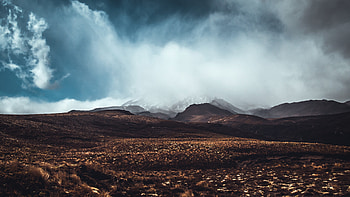 Nature, Mountains, Clouds, Fog HD wallpaper