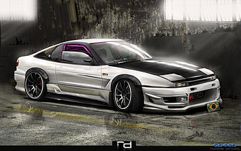 Nissan Silvia R, racing, cars, r, nissan, silvia HD wallpaper