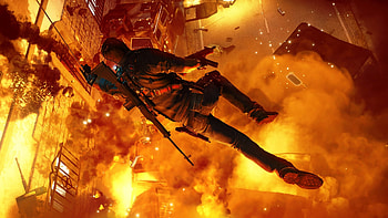 Just Cause gaming, Stunning screenshots, Epic moments, Visual spectacle HD wallpaper