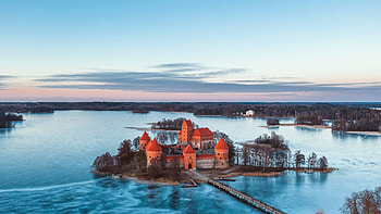 Lithuania travels, Nature trakai lithuania, Section landscapes HD wallpaper
