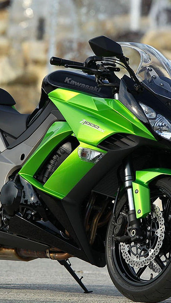 Bike, kawaasaki model HD phone wallpaper