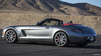 2013 Mercedes-Benz SLS AMG GT Roadster, Car, Benz, Sports, AMG, Roadster, Mercedes, GT, SLS, Mountain HD wallpaper