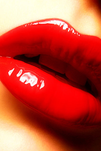 Lipstick, Red lips HD phone wallpaper