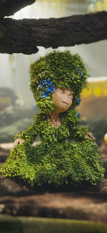 Groot princess, art, marvel, organism, superhero, Avengers HD phone wallpaper