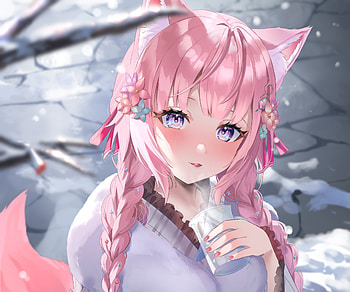 Hakui Koyori, hololive, Hakui Koyori, Anime, Virtual Youtuber HD wallpaper