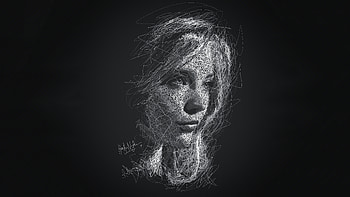 Natalie Dormer Scribble Artwork , natalie-dormer, celebrities, artwork, artist, art HD wallpaper