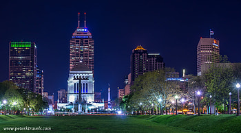 Indianapolis Skyline, Local , Architectural beauty, Travel blog HD wallpaper