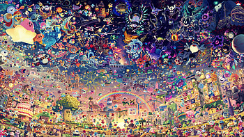 Kirby, game characters, action game HD wallpaper